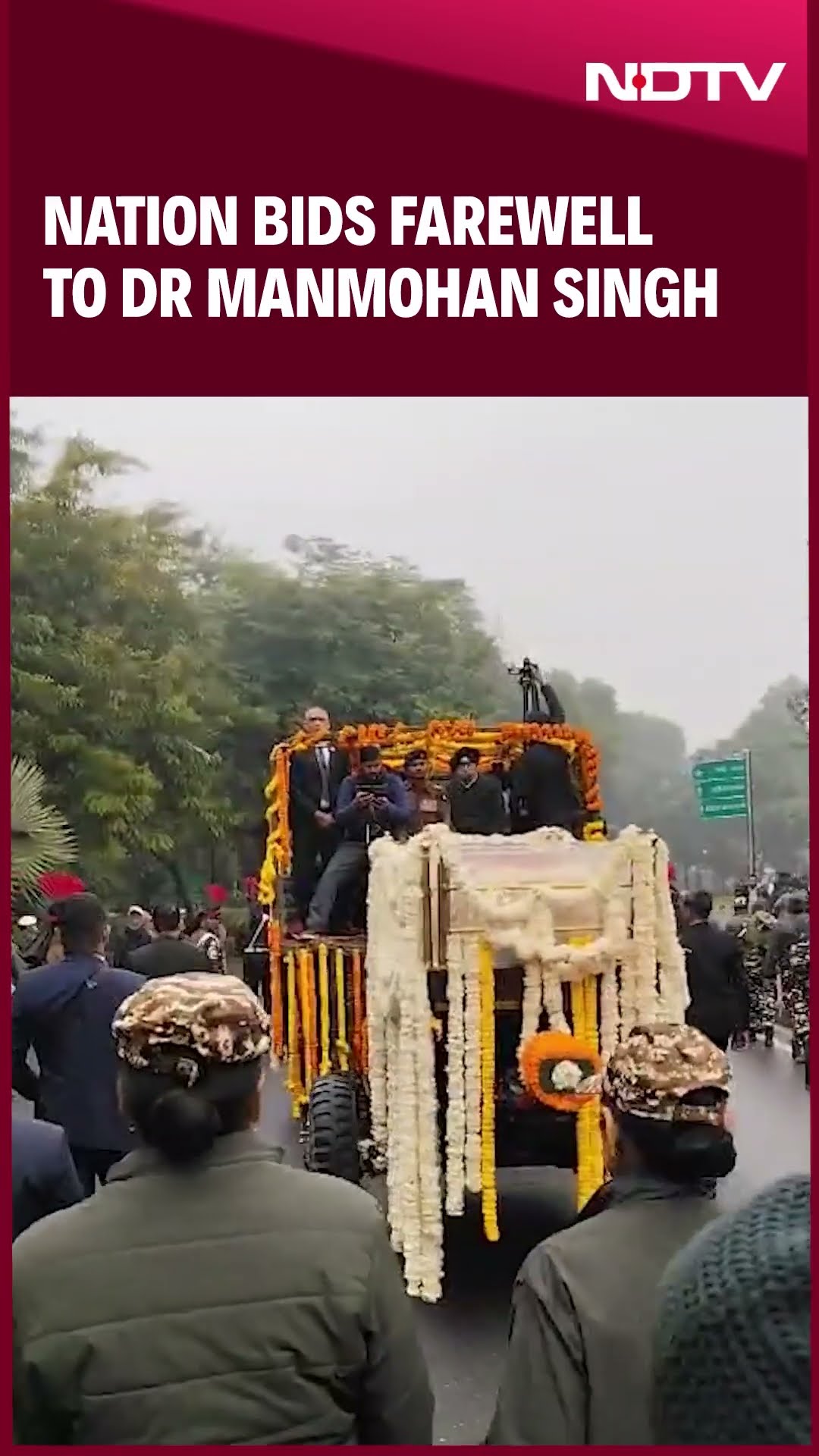 Nation Bids Farewell To Dr Manmohan Singh