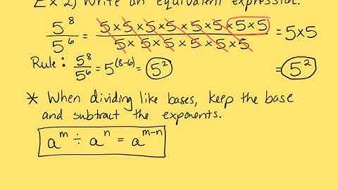 Using the properties of integer exponents match each expression with its equivalent expression