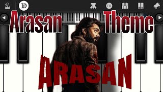 Arasan Theme bgm | Arasan | easy piano tutorial 