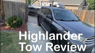 Toyota Highlander Towing Review -Best Sub 10K Towing Midsize SUV