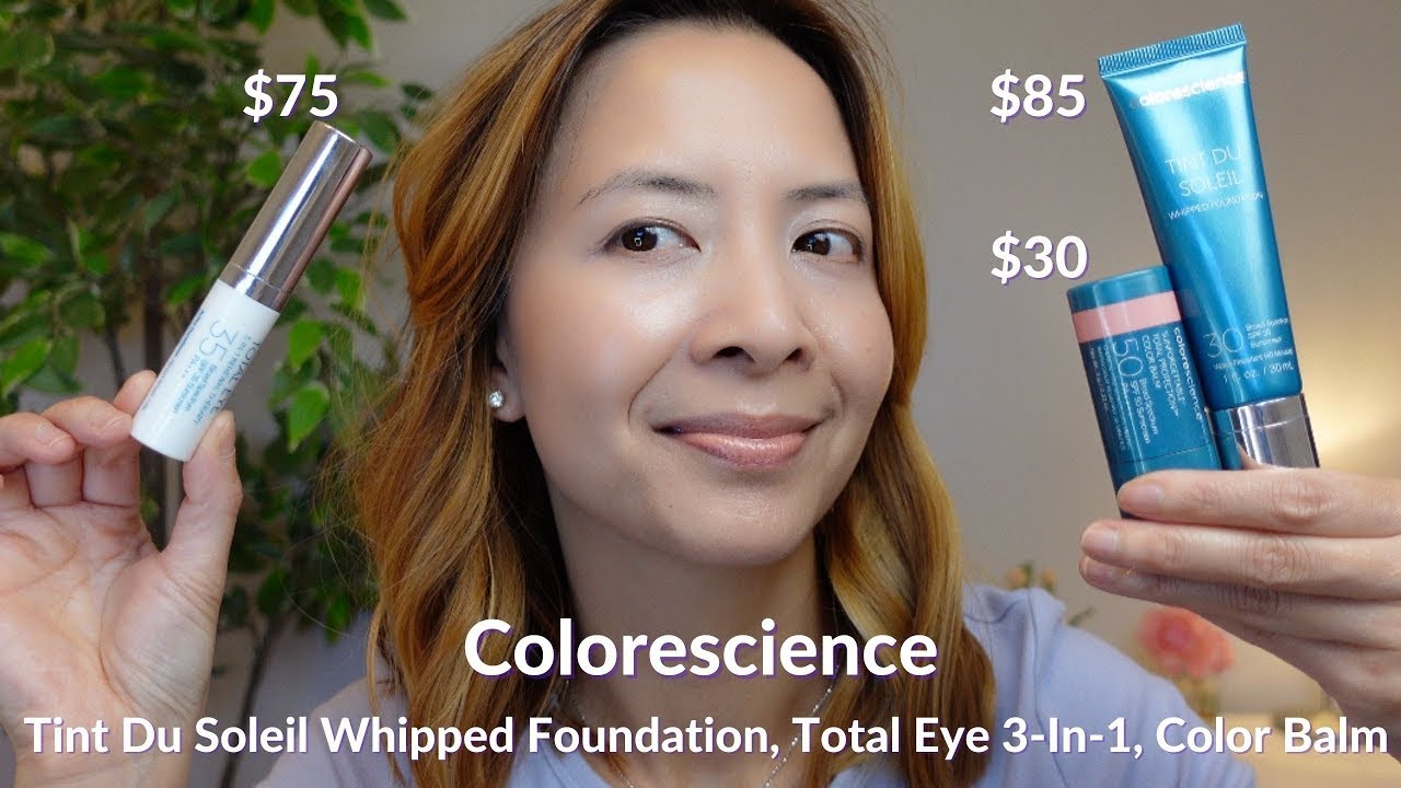 Colorescience Tint Du Soleil Foundation SPF 30 Total Eye 3 in 1 SPF 35 ...