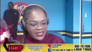 Guyanese born actress Letitia Wright of The Black Panther movies, speaks to 94.1FM during in Guyana