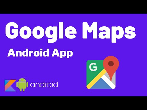 „Google maps“ naudojimas - „Android“ programų kūrimas - Kotlino 12 pamoka