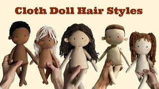 5 ways to add hair to your doll ⚘ screenshot 5