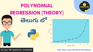 Polynomial Regression (Theory) in Telugu || Machine Learning in Telugu || Nerchuko