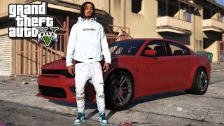 GTA 5 - THE LIFE OF QUAVO - 2021 HELLCAT CHARGER! #14