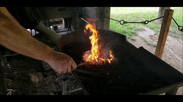 Making a lantern, plant or triangle hook for Landmark Park
