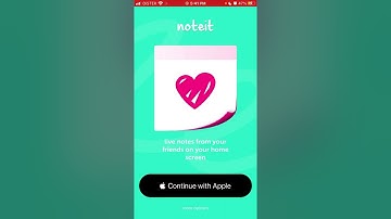 noteit widget - get love notes - full app overview & how to use