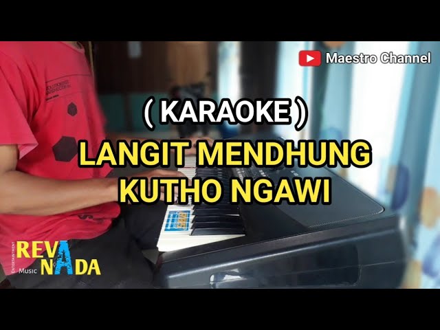 LANGIT MENDUNG KUTHO NGAWI - KARAOKE korg pa600 class=