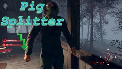 Friday The 13th: The Game Part 5 Jason/Pig Splitter Gameplay