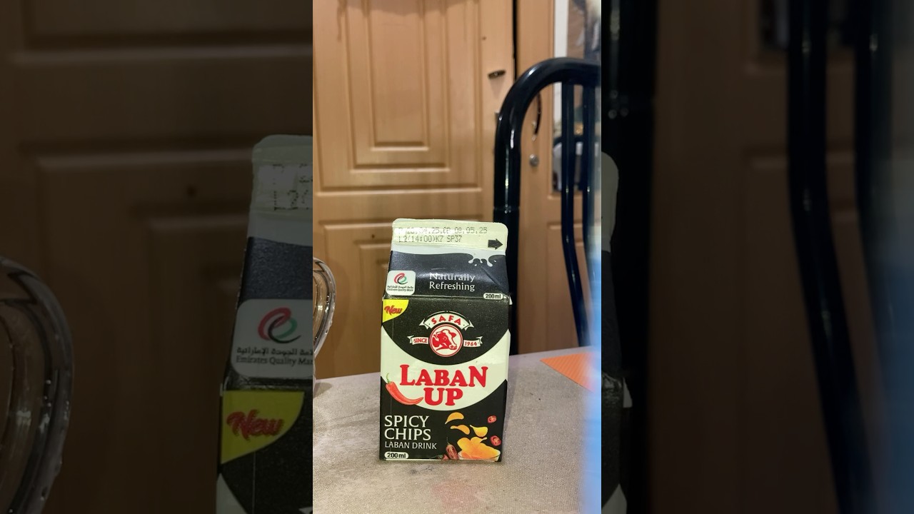 My New Combination Special Mix Spicy Chips & Laban Up Black