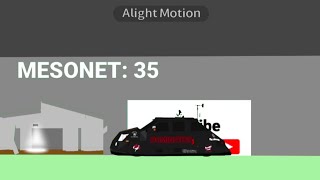 My first tornado intercept animation