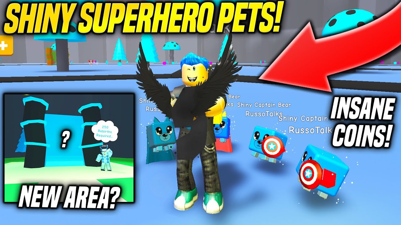 The New Superhero Pets In Magnet Simulator Are Insanely Op