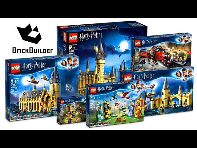 COMPILATION ALL LEGO Harry Potter 2018 - Lego Speed Build for Collectors -  YouTube