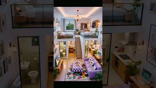 AI-Generated Dream Home Design 🏡 | Stylish 2-Floor Tiny House Tour