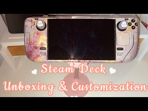 Unboxing & Customizing The Steam Deck