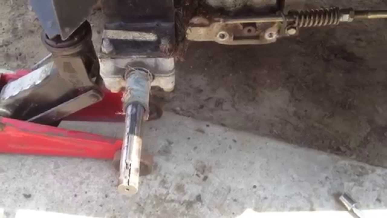 Fixing a LT1000 Craftsman Part 3. Doing the brakes - YouTube