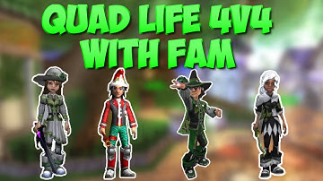 Wizard101: 4v4 Tourney With The Fam Nikki/Molly/Austin [Part 1]