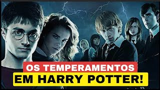 Descubra os TEMPERAMENTOS dos personagens de HARRY POTTER!