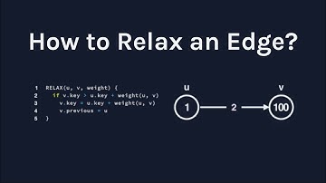 How to relax an edge?