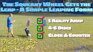Disc Dog Squeaky Wheel Form | Leaping Catches on the Run