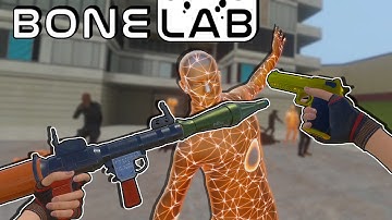 BONELAB WEAPON MODS Are CRAZY!!! (Minigun, RPG & MORE)