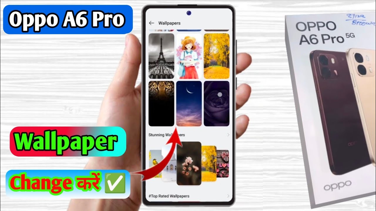 how to change lock screen wallpaper in oppo a6 pro,oppo a6 pro change wallpaper 