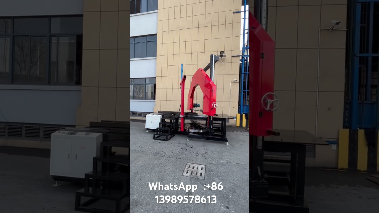 1200mm HDPE pipe band saw
