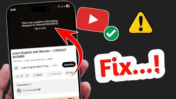 How to Fix YouTube There was a problem while playing Playback ID Error Problem 2025