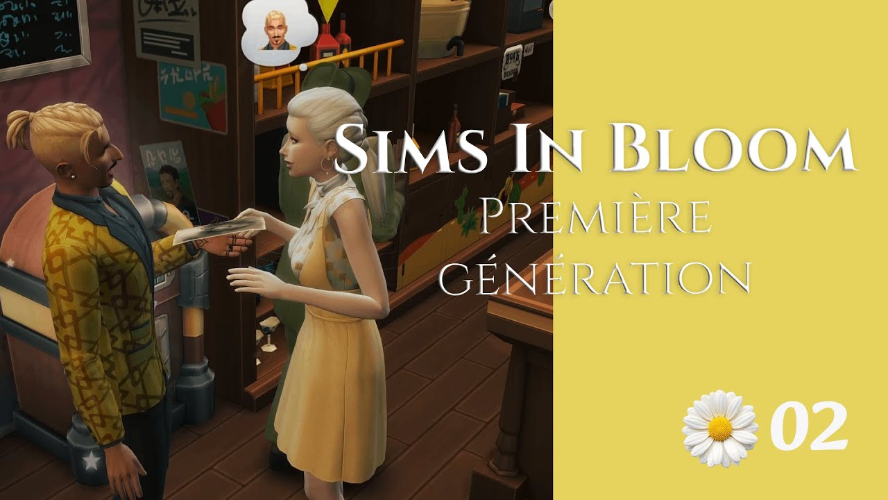 Sims in Bloom #02 | Legacy Challenge Sims 4 – Une rencontre inattendue