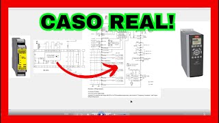 ⚡⚡Relé de Seguridad + Variador de Frecuencia Danfoss | Aplicación  REAL