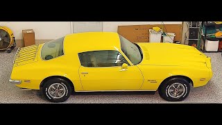 1970 Pontiac Firebird Formula 400 Running Idling By KC Classic Cars