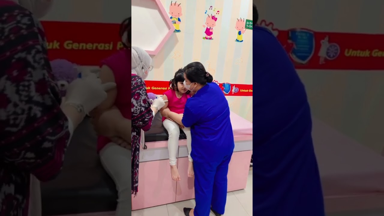 IMUNISASI ANAK GA NANGIS😍