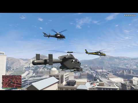 GTA 5 - Maze Bank Tower Mafia Office Massacre + Ten Star Escape
