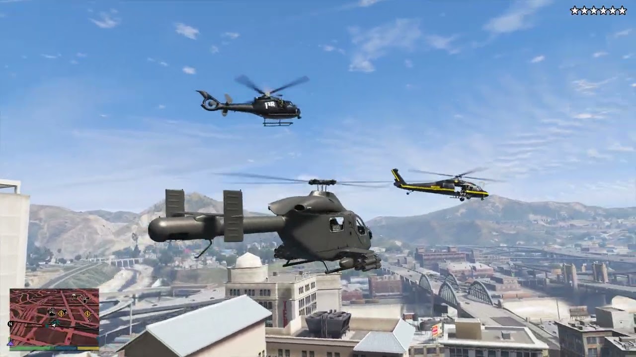 GTA 5 - Maze Bank Tower Mafia Office Massacre + Ten Star Escape