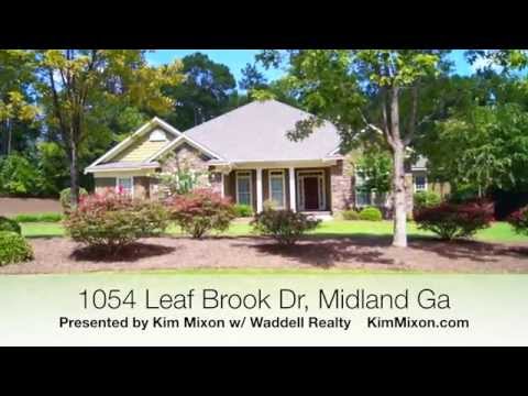 1054 Leaf Brook Dr, Midland, GA home video tour