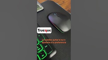 🌈 Trueque RGB Wireless Keyboard & Mouse 💻 Light-Up Combo for Work & Play #shorts #keyboard