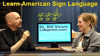 American Sign Language (ASL) Basic Signing: Lesson 05 (Review) (Sarah)