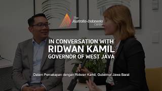 Perbincangan dengan Ridwan Kamil, Gubernur Jawa Barat