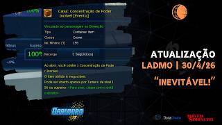 ATT. LADMO (30/4/26) | LIMITE DE ENTRADAS NAS DUNGEONS + EVENTO PRA FARMAR FOOD SSS+