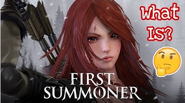 What Is ‘First Summoner’? (iOS & Android RTS Hybrid Game)