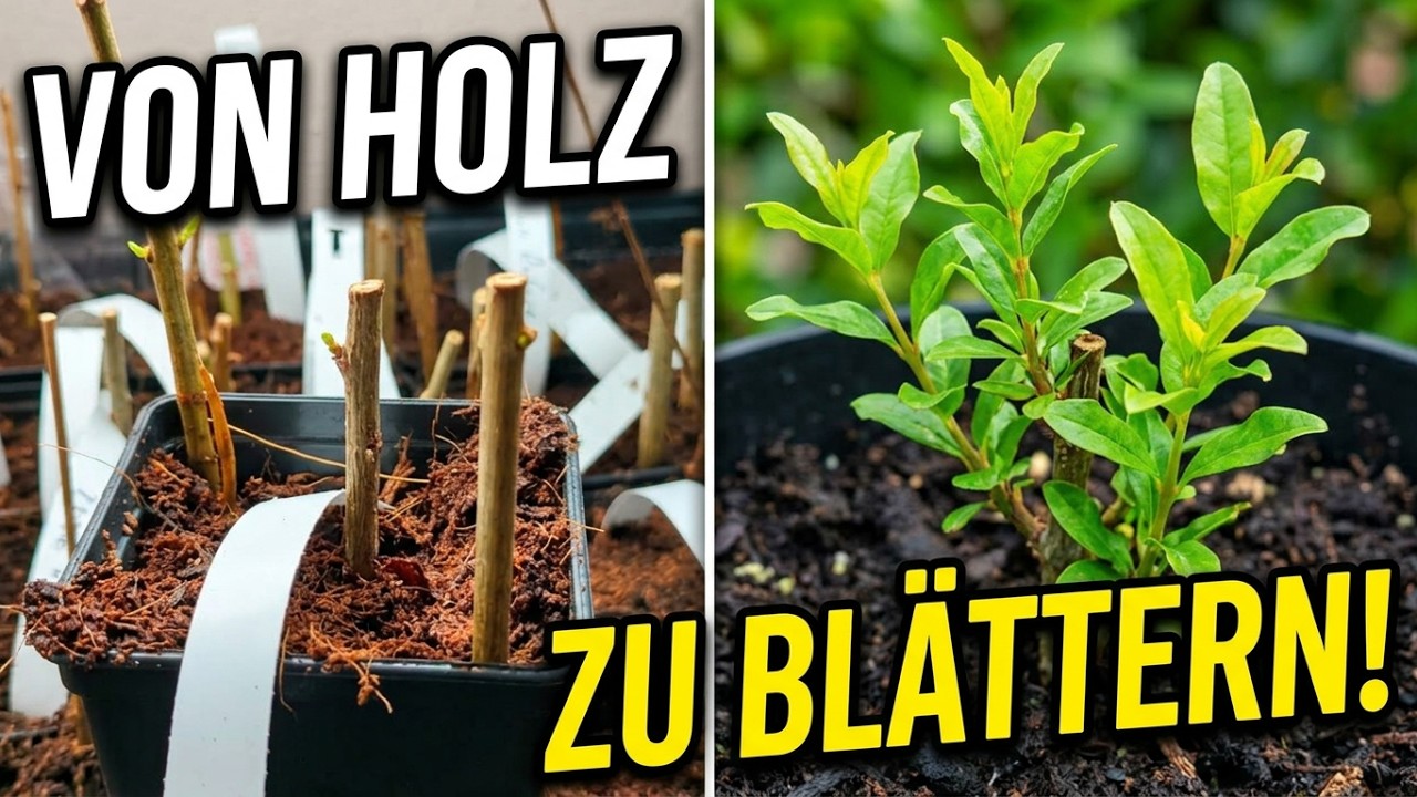 Granatapfel Stecklinge & Steckholz – So vermehre ich sie