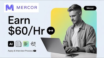 Mercor — Earn $60/hr Online | Step-by-Step Apply Process, Interview Tips & Real Remote Jobs