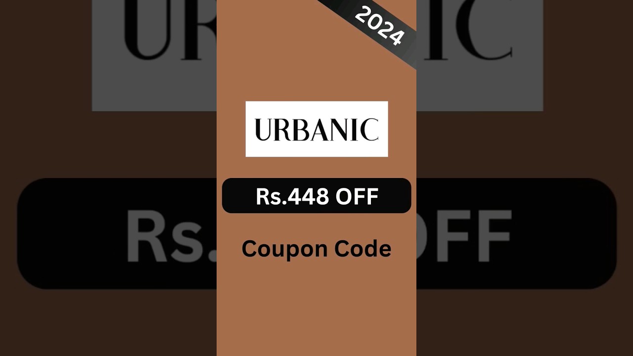 Urbanic Coupon Code ✅️ | Rs.448 OFF Discount Promo Code 