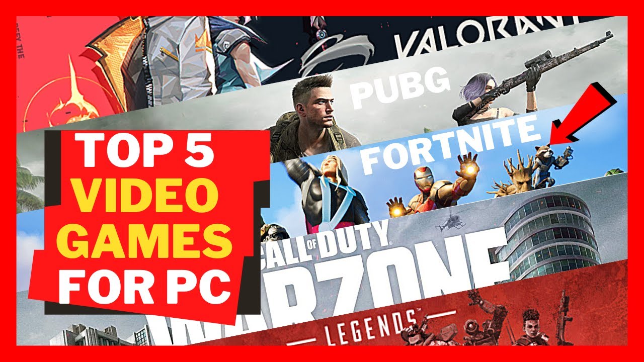 TOP 5 PC GAMES IN 2022 | GAME PLAY