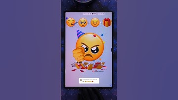 🥳🥺😓🎁 emoji mixing #emojichallenge #digitalart #funny #shorts