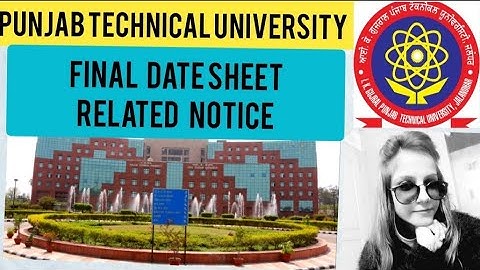ptu final datesheet released|ptu online exam | ikgptu notice 28.12.2021|all sem #ptu #onlineexam2021
