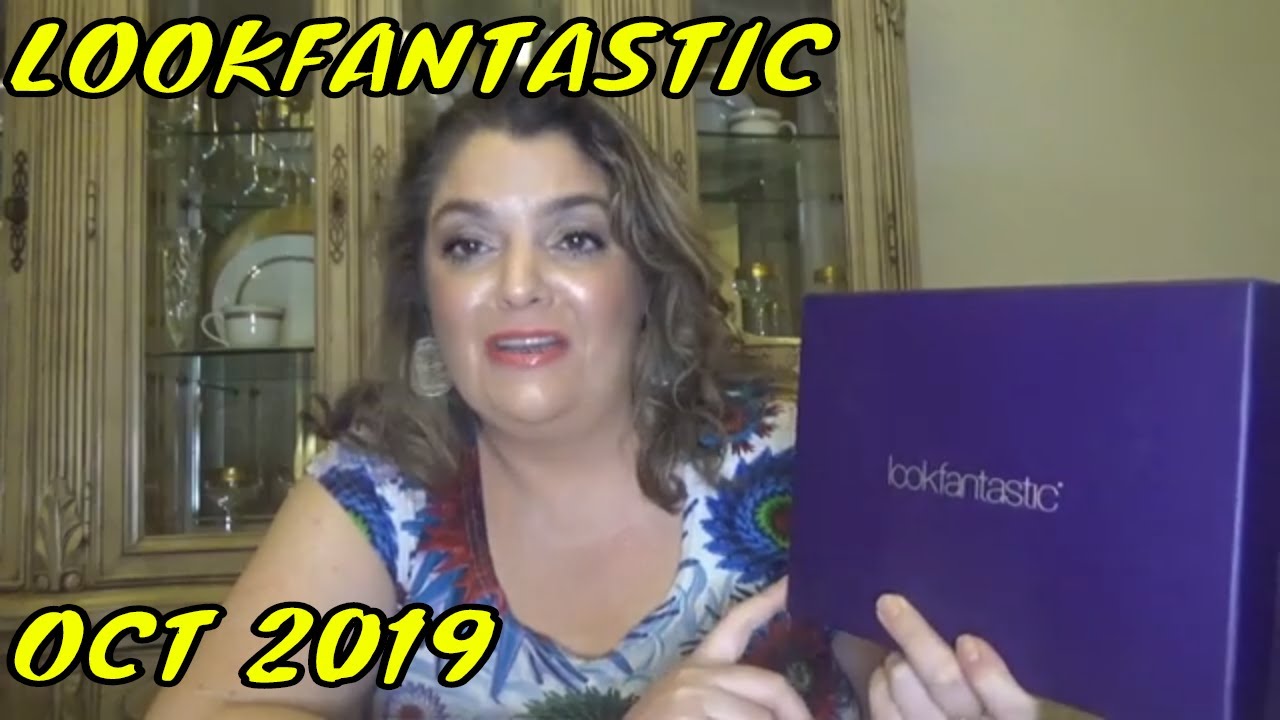 Look Fantastic October 2019 Beauty Box Subscriptions Fantastic Beauty Box