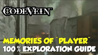Code Vein Memories Of Player 100% Exploration Guide