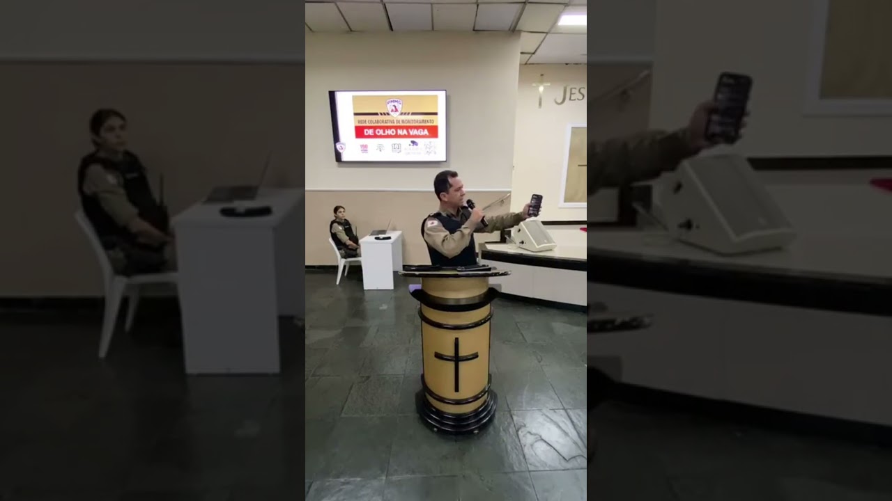 De Olho na Vaga - Palestra com o sr. Capitão Ocimar 